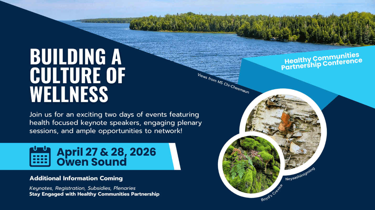 2026 Healthy Communities Conference Banner