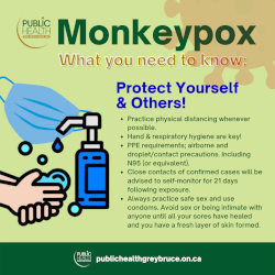 Monkeypox symptoms infographic