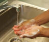 Washing hands